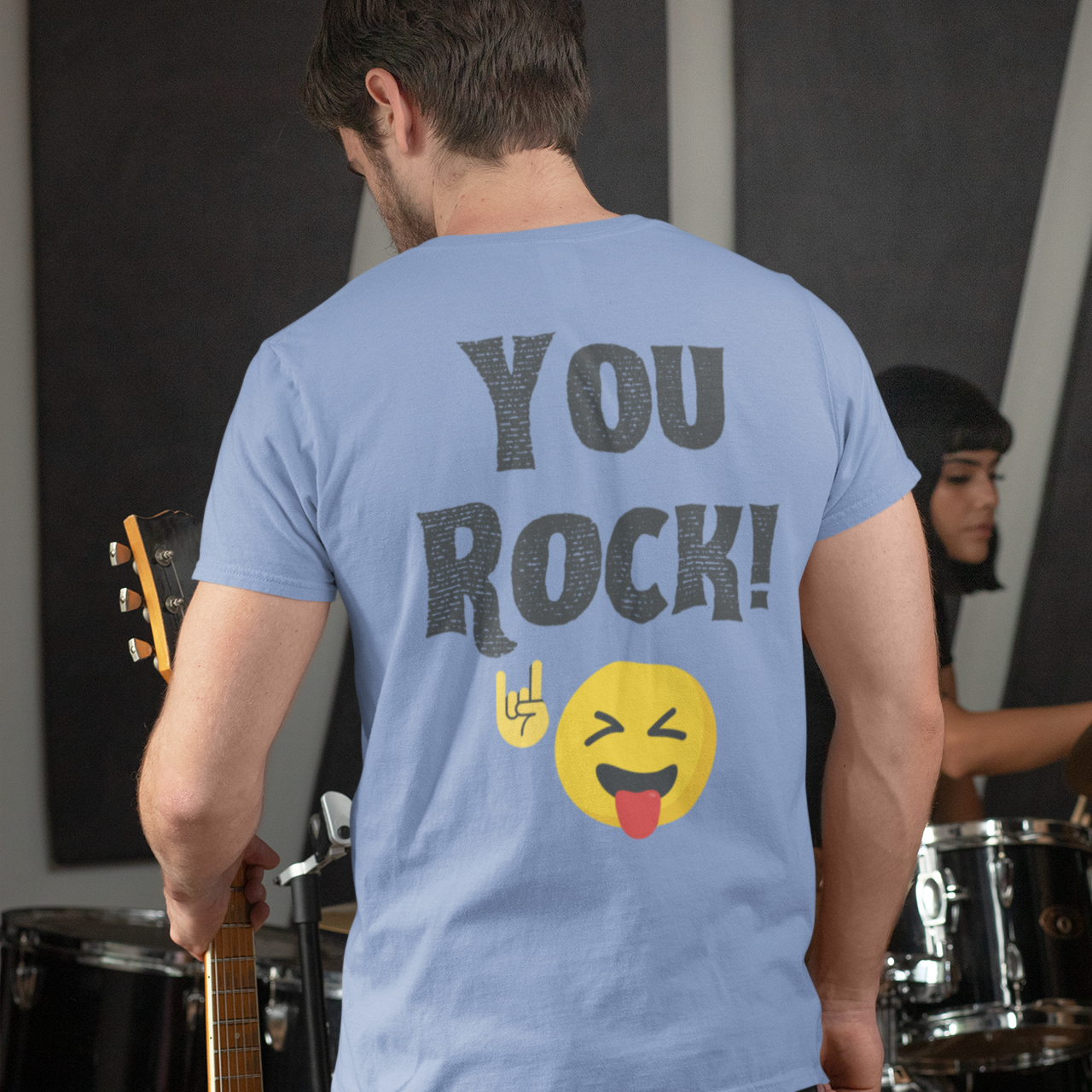 #BeKind YOU ROCK Adult Unisex Graphic Tee