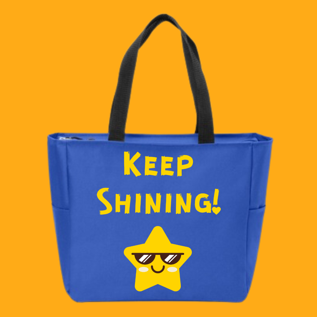 #BeKind Keep Shining Tote Bag