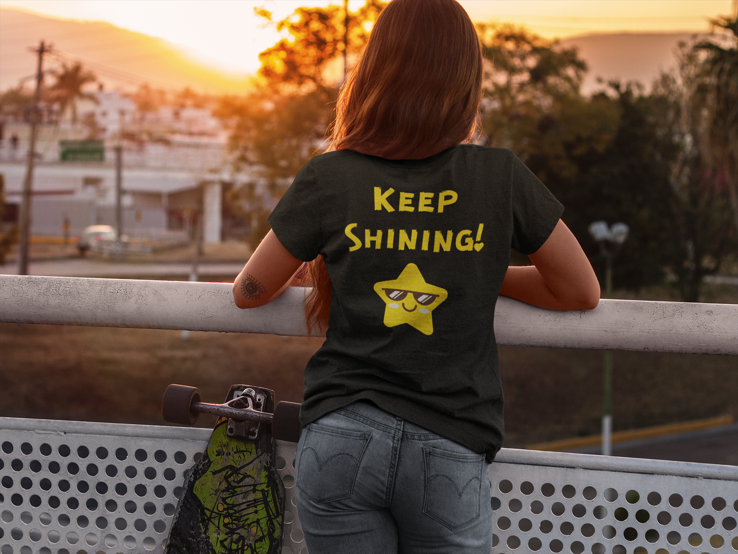 #BeKind Keep Shining Adult Unisex Graphic Tee