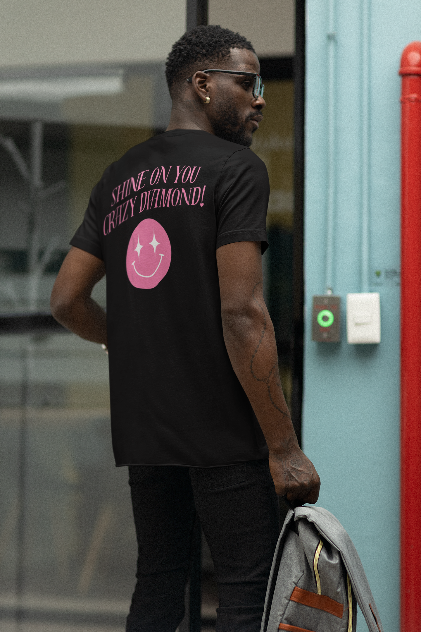 #BeKind Shine On You Crazy Diamond Adult Unisex Graphic Tee