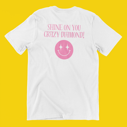 #BeKind Shine On You Crazy Diamond Adult Unisex Graphic Tee