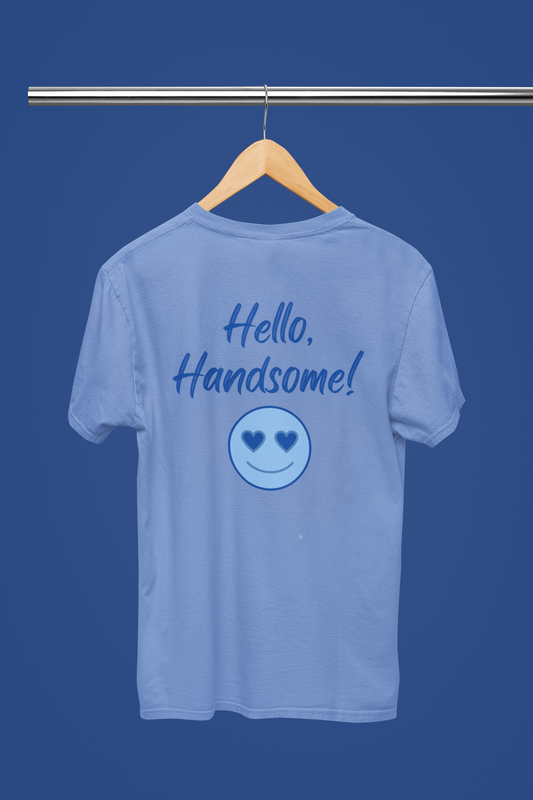 #BeKind Hello, Handsome Adult Unisex Graphic Tee