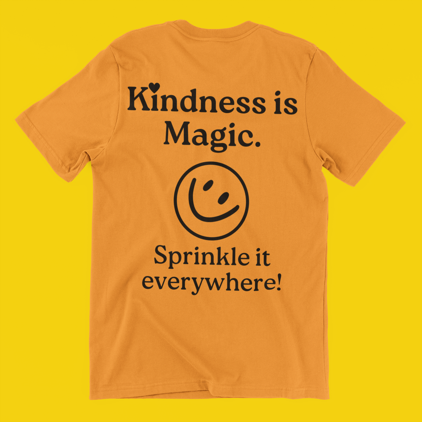 #BeKind Brand Adult Unisex Graphic Tee, Kindness is Magic. Sprinkle it Everywhere! Featuring Jimbo!