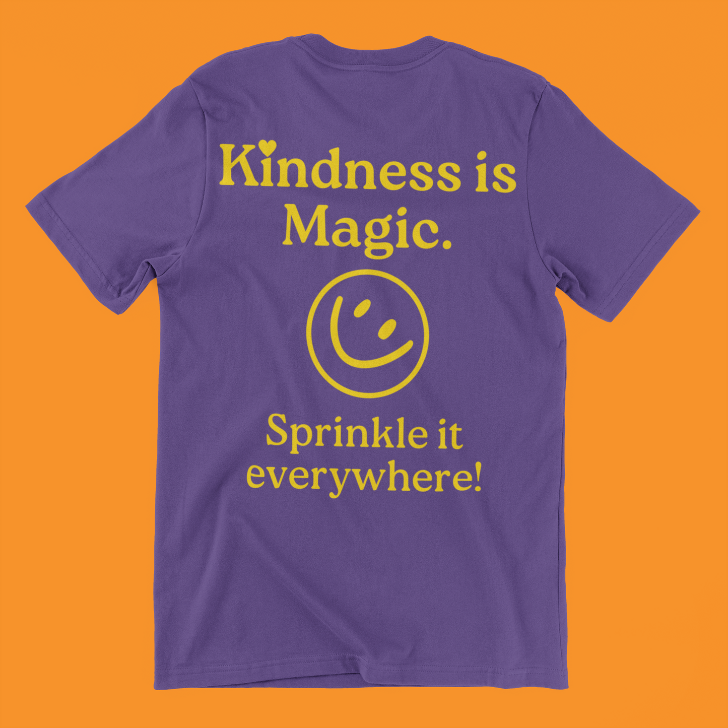 #BeKind Brand Adult Unisex Graphic Tee, Kindness is Magic. Sprinkle it Everywhere! Featuring Jimbo!